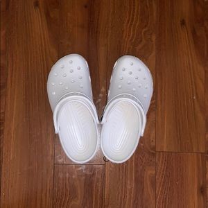 Classic Plain White Clog Crocs